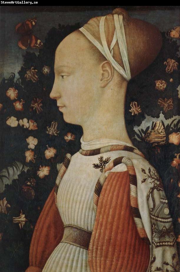 Antonio Pisanello A portrait of a young princess